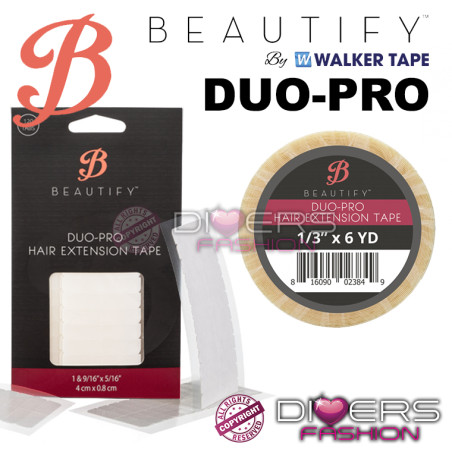 Duo-Pro Fita Adesiva Para Extensões Cabelo Walker Beautify - Inovação e Aderência