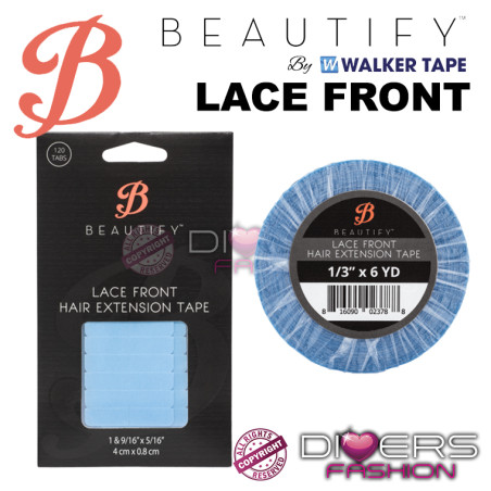 Lace Front Fita Adesiva Para Extensões Cabelo Beautify - Acabamento Discreto