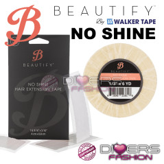 No Shine Fita Adesiva para Extensões de Cabelo Beautify - Peles Sensíveis