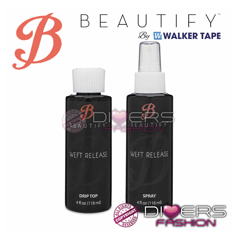 Weft Release Beautify – Para Limpeza de Extensões Tape Após a Remoção Weft Release Beautify – Para Limpeza de Extensões Tape Após a Remoção