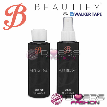 Weft Release Beautify – Para Limpeza de Extensões Tape Após a Remoção