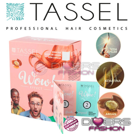 Wow Effect Tassel – Explosão Reparadora com Queratina, Proteínas de Seda e Óleo de Argão