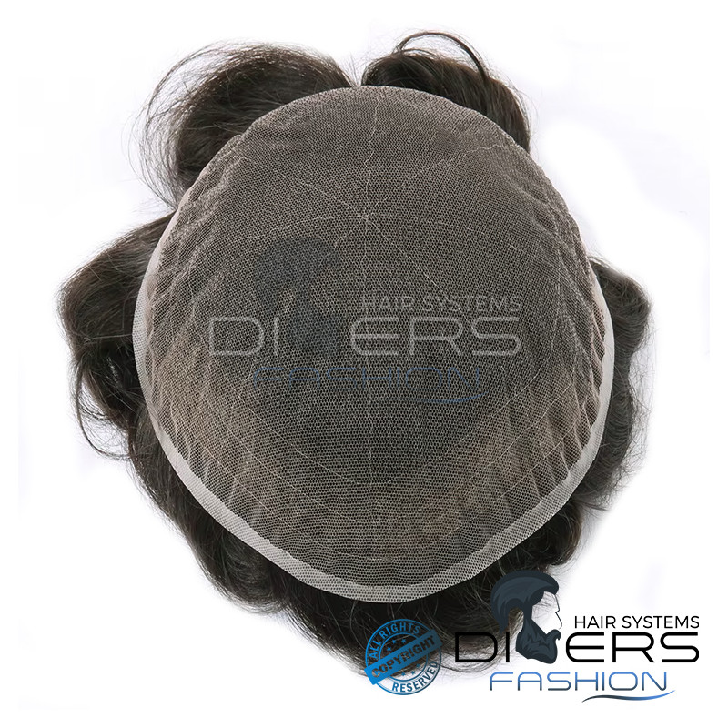 Prótese Capilar Masculina Full Swiss Lace – Cabelo 100% Humano Acabamento Invisível interior Prótese Capilar Masculina Full Swiss Lace – Cabelo 100% Humano Acabamento Invisível interior