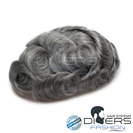 Prótese Capilar Masculina Full Swiss Lace – Cabelo 100% Humano Acabamento Invisível