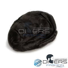Prótese Capilar Masculina Full Swiss Lace – Cabelo 100% Humano Acabamento Invisível