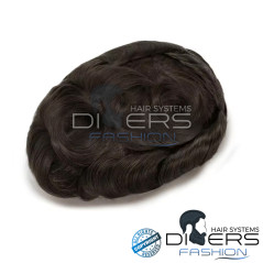 Prótese Capilar Masculina Full Swiss Lace – Cabelo 100% Humano Acabamento Invisível