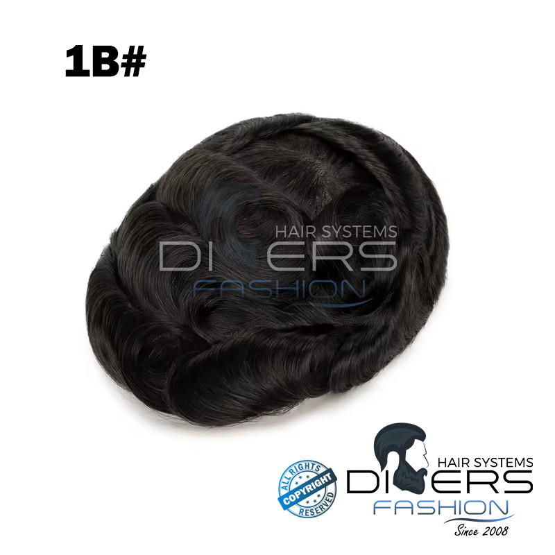 Prótese Capilar Masculina Q6 – Base Swiss Lace + PU Bleadched | Cabelo 100% Humano Premium Prótese Capilar Masculina Q6 – Base Swiss Lace + PU Bleadched | Cabelo 100% Humano Premium