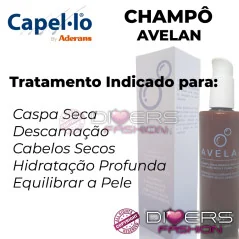Champô Avelan – Para Caspa Seca e Couro Cabeludo Sensível | Equilíbrio & Hidratação indicações