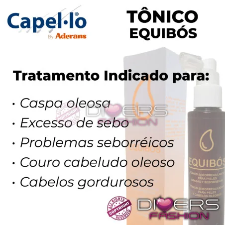 Tónico Capilar Equibós – Para Oleosidade e Caspa Oleosa | Anti-Seborreico indicações