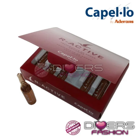 Tratamento Anti-Queda R-Active – 12 Ampolas de Choque | Crescimento & Fortalecimento Capilar ampolas