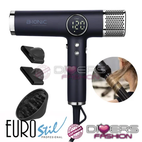 Secador de Cabelo Profissional Eurostil Bionic – Motor Sem Escovas | Leve, Potente & Iónico