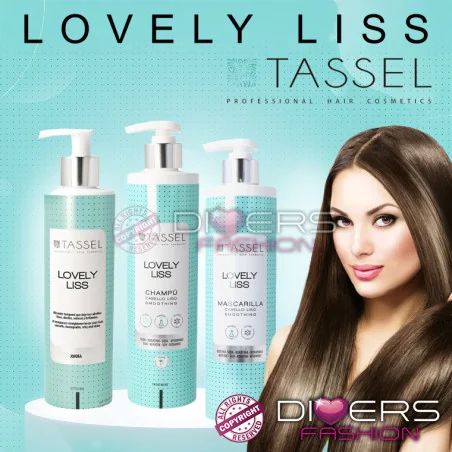 Gama Lovely Liss - Anti-Frizz e Alisamento Temporário | Champô, Máscara & Condicionador