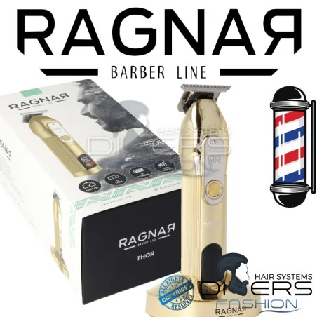 Máquina de Retoques Lâmina 40mm Profissional Ragnar Thor Gold – Design Premium com caixa