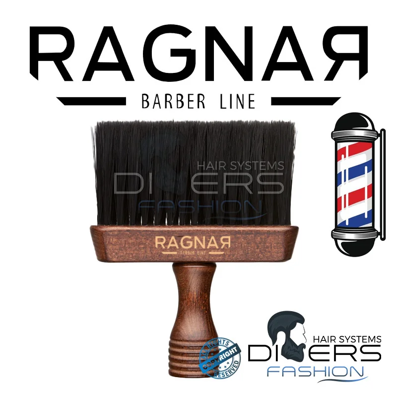 Escova de Pescoço Tritón em Madeira – Barber Line Ragnar | Limpeza Rápida & Suave