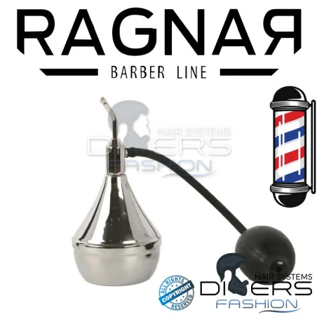 Pulverizador Vintage em Aço Inoxidável 250ml – Barber Line | Design Clássico & Profissional