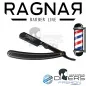 Navalha Profissional Ragnar Refined Negra – 145mm | Aço Inoxidável & Resina de Alta Qualidade