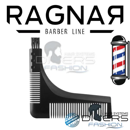 Pente Guia para Barba e Bigode Barber Line – Eurostil | Precisão & Estilo