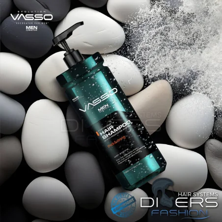 Champô Masculino Força, Crescimento e Resistência | Hair Shampoo Thick & Strong Vasso Evolution