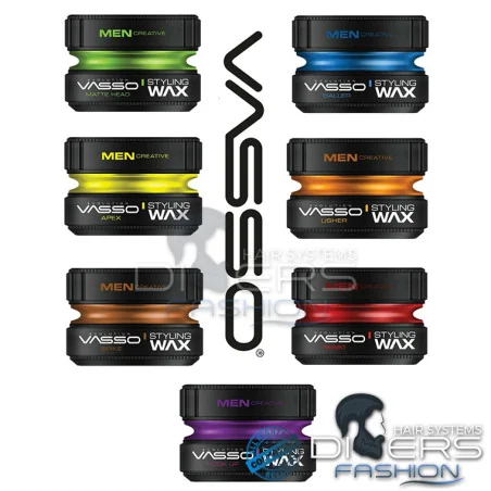 Cera de Pentear Efeito Mate 150ml – VASSO Styling Wax Matte Head | Fixação Forte & Natural
