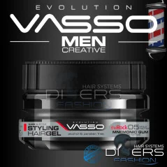 Gel de Cabelo Efeito Memória 250ml – VASSO Mnemonic Styling Gum The Rock