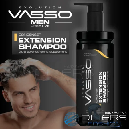 Condenser Extension Shampoo Vasso Evolution 370ml – Fortalecimento Capilar com Biotina e Taurina