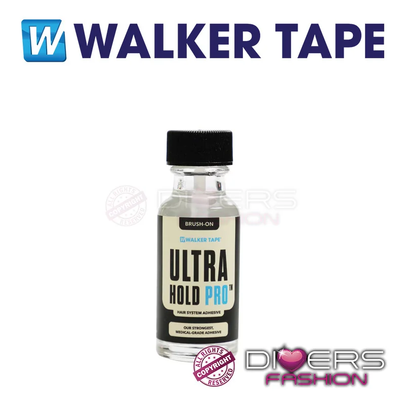 Cola Capilar Ultra Hold Pro: Base Silicone - Flexível e Duradoura| Walker Tape Para Prótese Cola Capilar Ultra Hold Pro: Base Silicone - Flexível e Duradoura| Walker Tape Para Prótese
