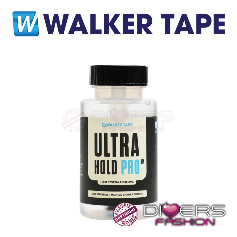 Cola Capilar Ultra Hold Pro: Base Silicone - Flexível e Duradoura| Walker Tape Para Prótese