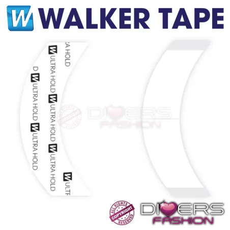 Mini's & Contornos Ultra Hold Fita Adesiva para Sistemas Capilares: Fixação Extra Forte e Duradoura | Walker Tape