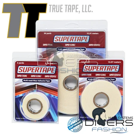 SUPERTAPE Fita Adesiva Extra Forte para Sistemas Capilares | True Tape rolos