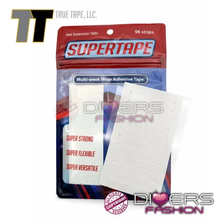 SUPERTAPE Fita Adesiva Extra Forte para Extensões De Cabelo | True Tape
