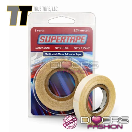 SUPERTAPE Fita Adesiva Extra Forte para Extensões De Cabelo | True Tape