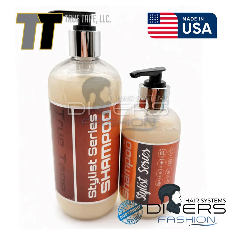 Stylist Series Shampoo – Cuidado Profissional para Próteses Capilares - Sem sódio e sulfato | True-Tape Stylist Series Shampoo – Cuidado Profissional para Próteses Capilares - Sem sódio e sulfato | True-Tape