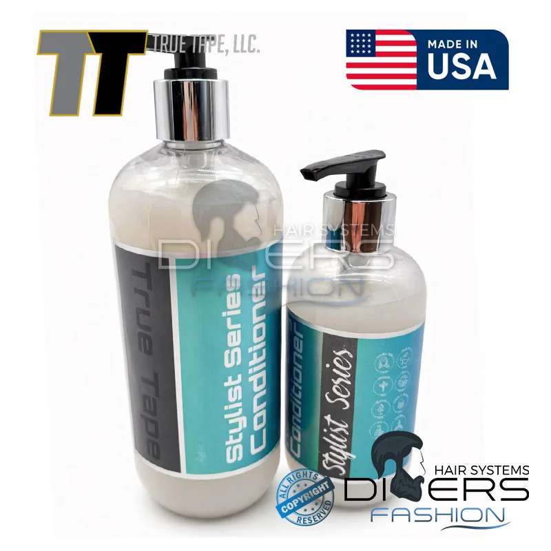 Stylist Series Conditioner – Cuidado Profissional para Próteses Capilares - Sem sódio e sulfato | True-Tape Stylist Series Conditioner – Cuidado Profissional para Próteses Capilares - Sem sódio e sulfato | True-Tape