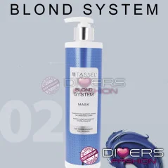 Blond System Tassel – Gama Profissional de Neutralização para Cabelos Loiros e Brancos