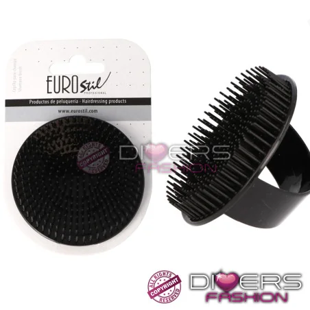 Escova de Massagem para Champô – Preto | Eurostil