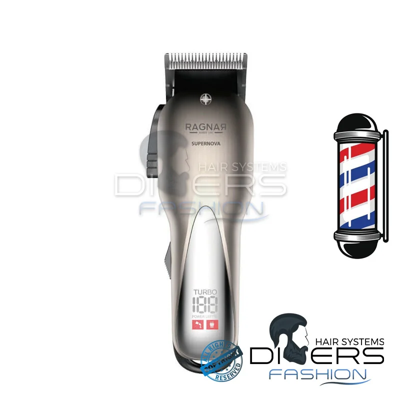 Máquina de Corte Profissional Ragnar Supernova Silver – Lâmina em Aço Japonês Máquina de Corte Profissional Ragnar Supernova Silver – Lâmina em Aço Japonês