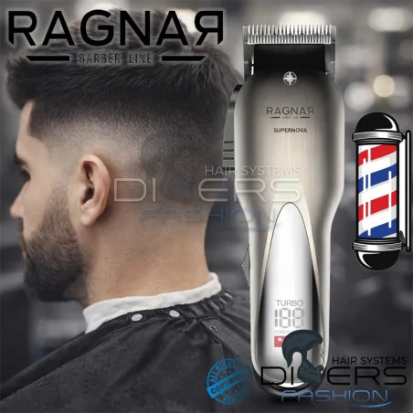 Máquina de Corte Profissional Ragnar Supernova Silver – Lâmina em Aço Japonês