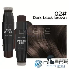 Stick Duplo de Maquilhagem Capilar Hairline Rich – Batom + Pincel Aplicador