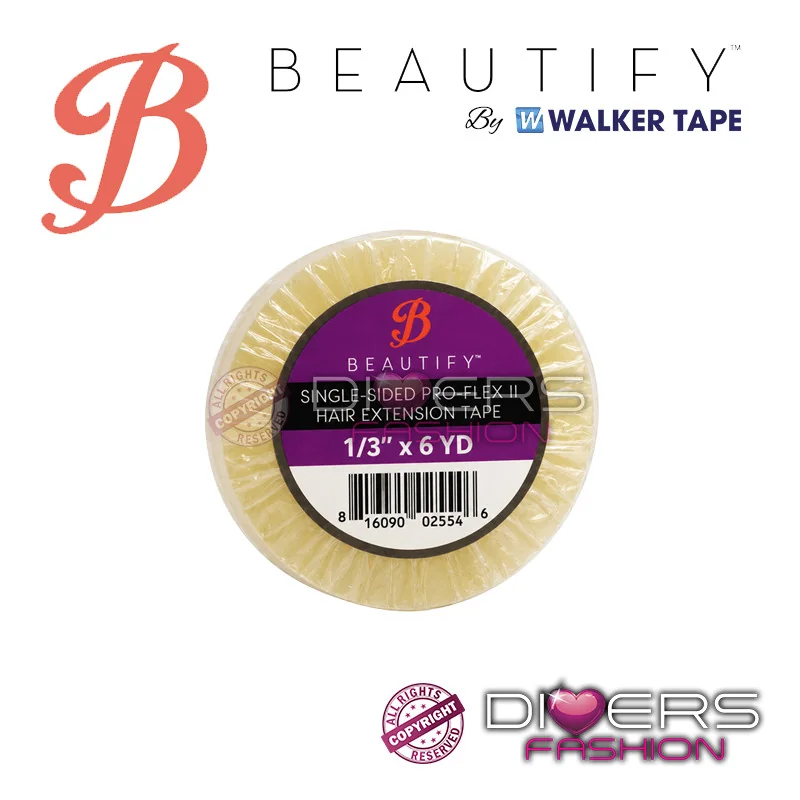 Beautify Pro-Flex II Single-Sided – Fita Adesiva para Extensões de Cabelo (Apenas Uma Face) Beautify Pro-Flex II Single-Sided – Fita Adesiva para Extensões de Cabelo (Apenas Uma Face)