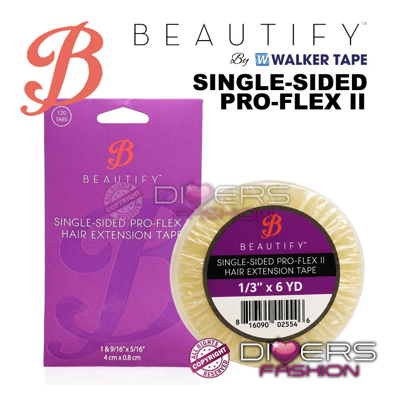 Beautify Pro-Flex II Single-Sided – Fita Adesiva para Extensões de Cabelo (Apenas Uma Face) Beautify Pro-Flex II Single-Sided – Fita Adesiva para Extensões de Cabelo (Apenas Uma Face)