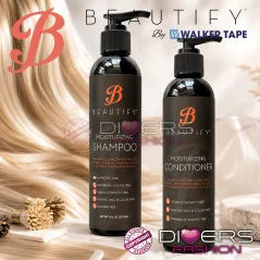 Beautify Moisturizing – Shampoo e Condicionador para Extensões de cabelo