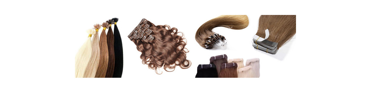 Extensões de Cabelo 100% Humano – Preços Imbatíveis Entrega 24h!