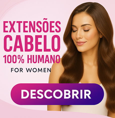 Extensões de cabelo - 100% Humano
