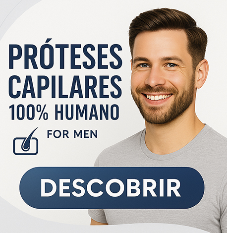 Próteses & Sistemas Capilares - Cabelo 100% Humano